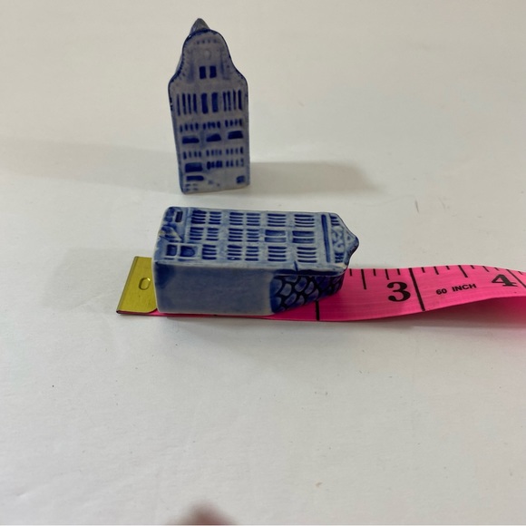 Lot of delft blue figures including rare bottle stopper. - Picture 15 of 15